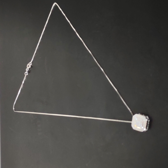 Absolute ™ Cubic Zirconia/Sterling Silver Necklace - Picture 5 of 8